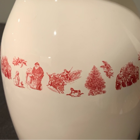 Vintage 2004 Square Nest Christmas Pitcher - Picture 6 of 13